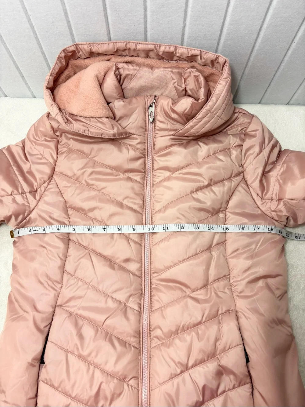Spyder Rose Pink Quilted‎ Fleece-Lined Jacket / Coat Size XL